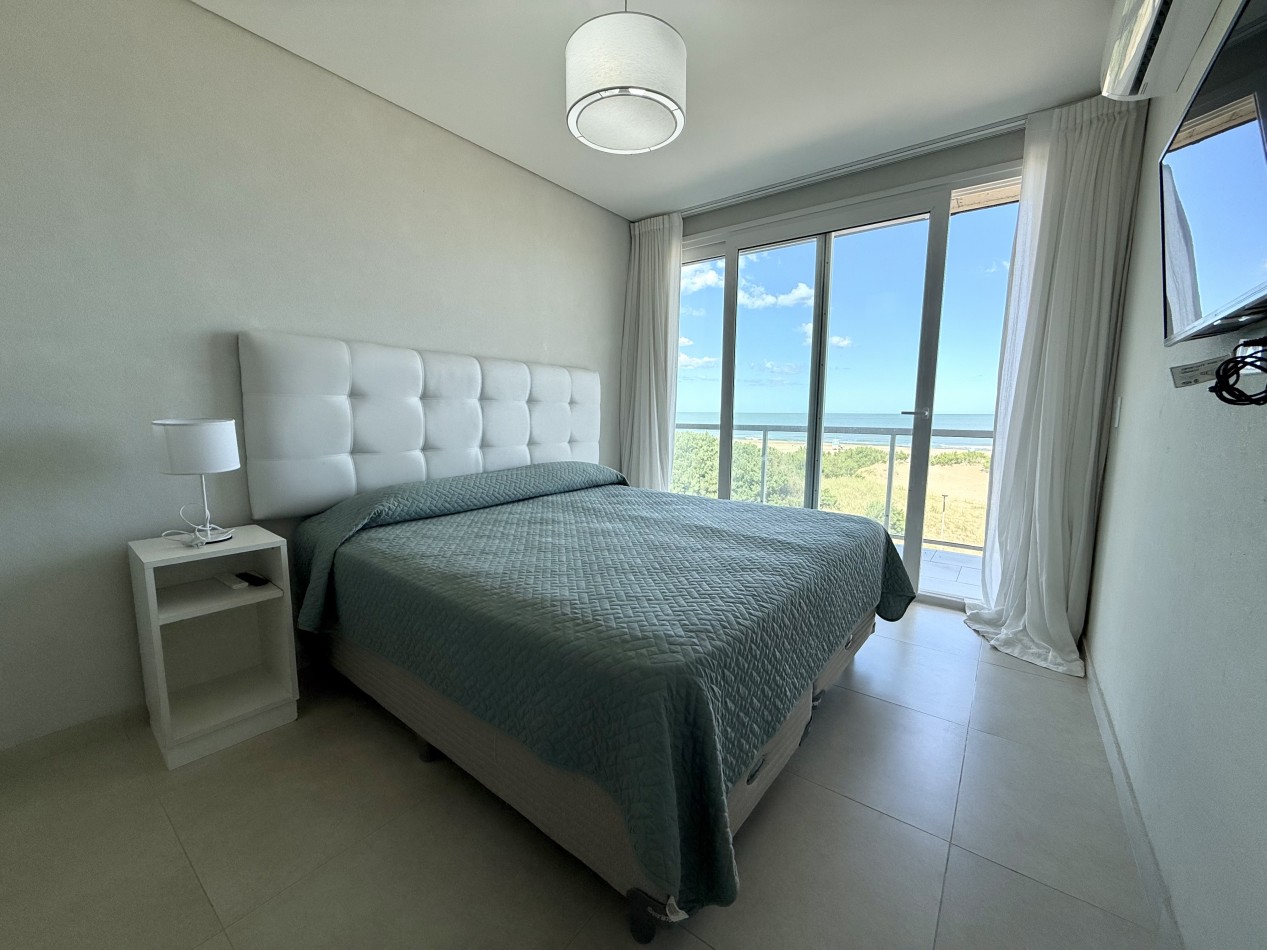 Departamento totalmente equipado frente al mar